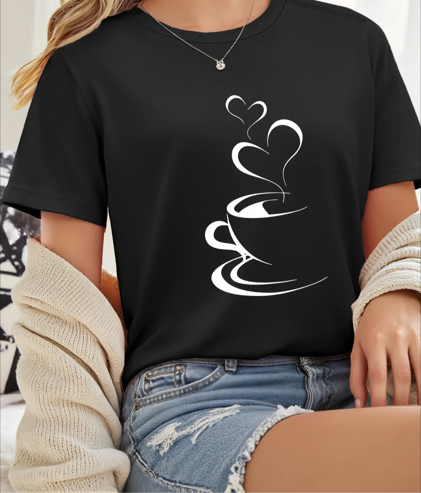 レディース プラスサイズ Tシャツ グラフィック 半袖 衣類 トップス、ゆったりとしたカジュアル、柔らかく快適な通気性、アウトドアスポーツ