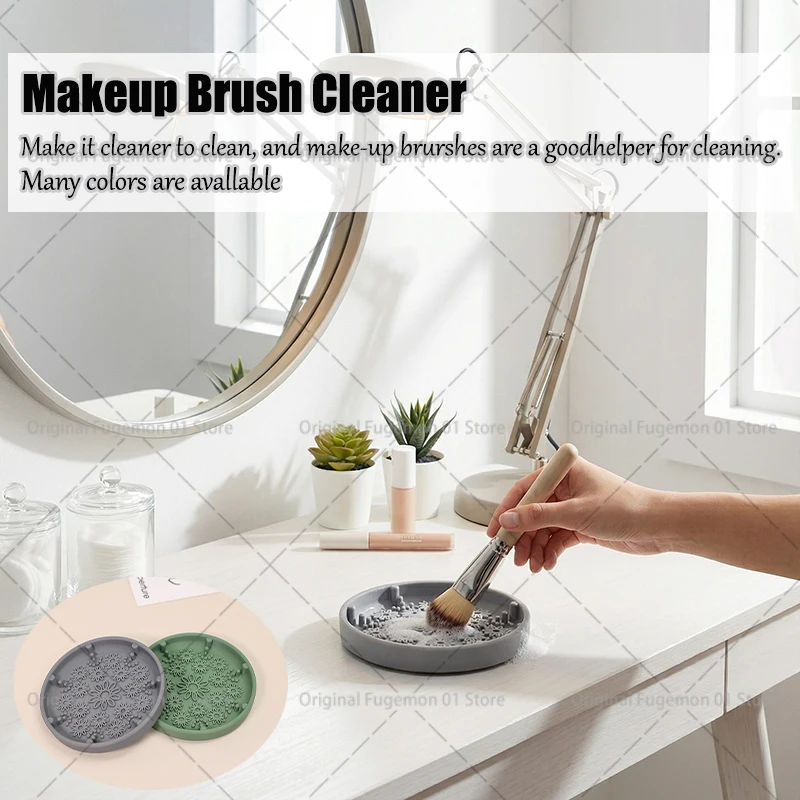 Makeup Brush Cleaner Powder Puff Cleaning Bowl Eyeshadow Brushes Effective Cosmetic Washing Tool Cleaning