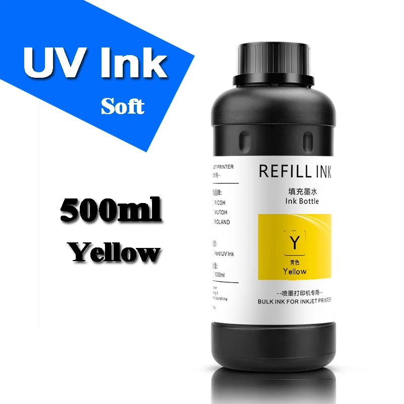 Tinta LED UV para impresora Epson L800, L805, L1800, TX800, XP600, R1390, 500, 1400, 4800, 4880, 7800, XP300, R290, R330, 7880 ML