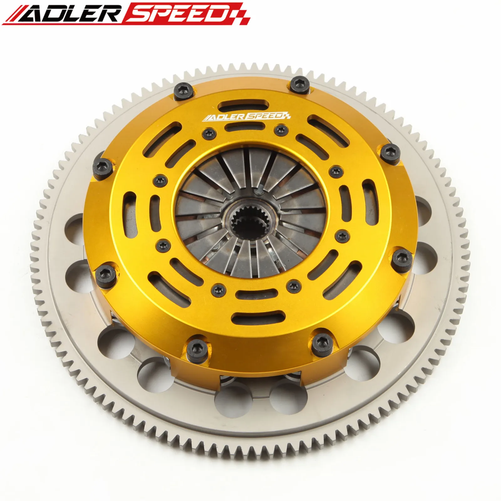 ADLERSPEED RACING CLUTCH TWIN DISC KIT For 1993-2003 Mazda 626/Mazdaspeed Protege/Protege5/Protege 2.0L