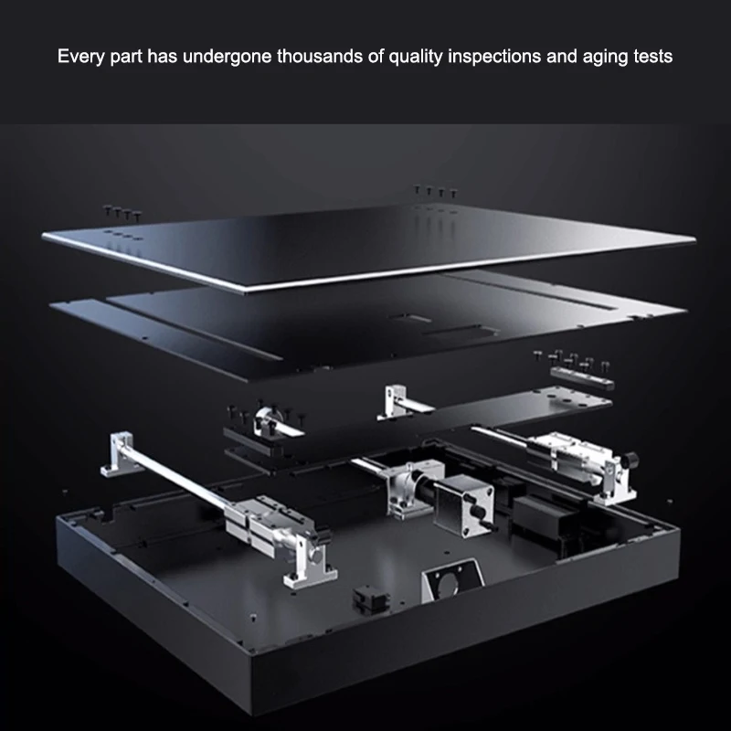 For UST Laser TV  Electric Telescopic Platform Ultra Short Throw  Projector Telescopic Stroke 0-290mm Size 530*325*55mm