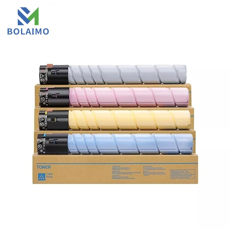 1PCS TN221 Toner Cartridge For Konica Minolta Bizhub C227 C287 C7528 High Quality Color Copier Compatible Toner TN 221