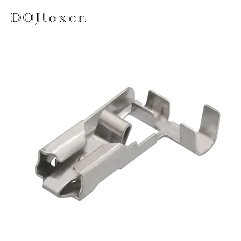 20 Pcs 6.3 MM Car Headlight Terminal Elbow With Lock Far And Near Light Fog Lamp Two Wire Connector ST730932-3