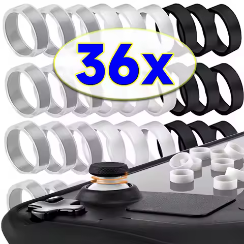 Joystick Protective Ring for Steam Deck for OLED Analog Stick Protector Anti-Wear Gasket Dustproof Silicone Ring Game Controller