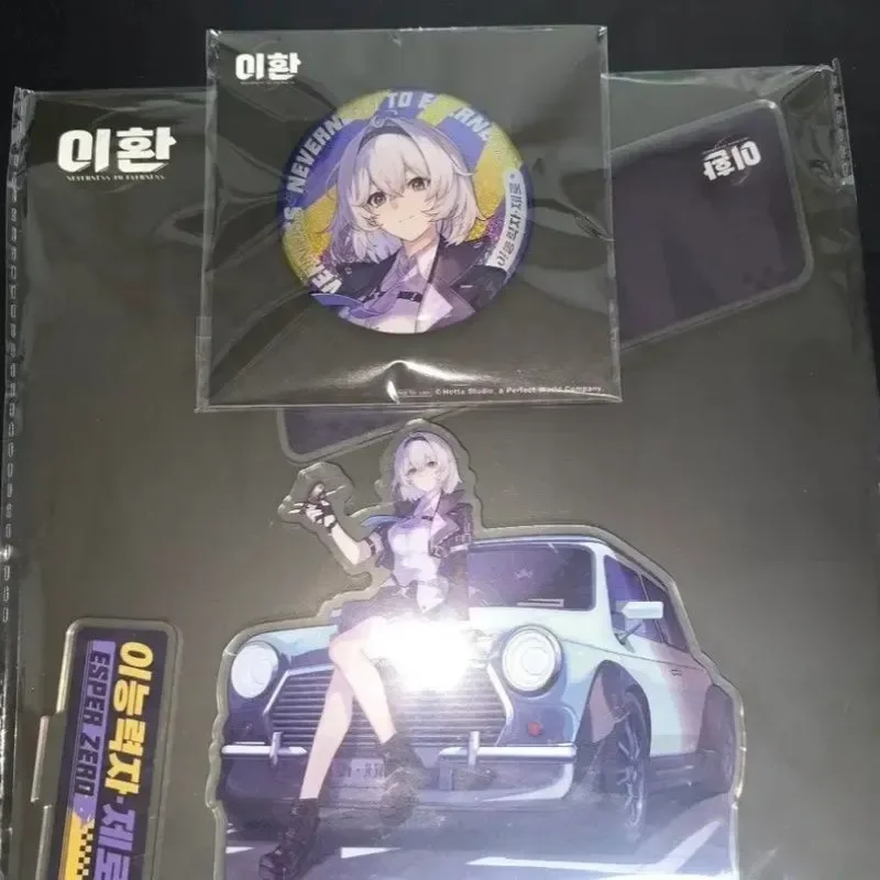 NUEVO Game Neverness to Everness Zero Cosplay Anime Acrílico Letrero de pie, insignia, broche, adorno, accesorios, regalo de cumpleaños