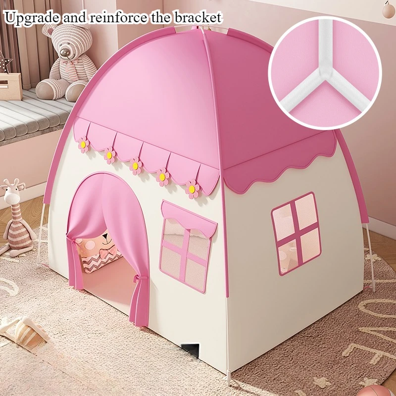 Tenda infantil interna, casa pequena, menina, menino, bebê, cabine de brinquedo, quarto de princesa, base secreta
