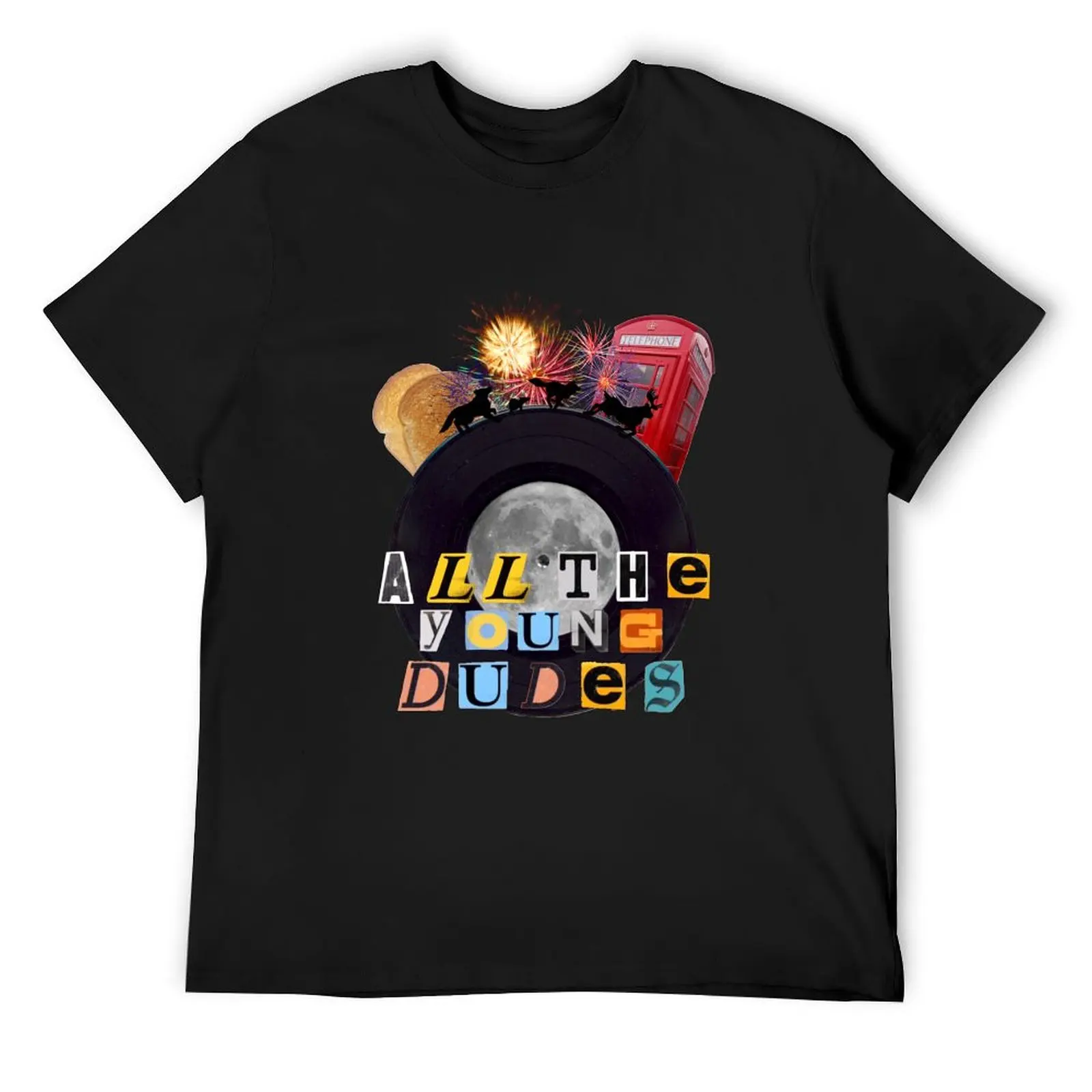 

All The Young Dudes Marauders Print T-Shirt plus size tops croswit shirt man football t shirt mens plain t shirts