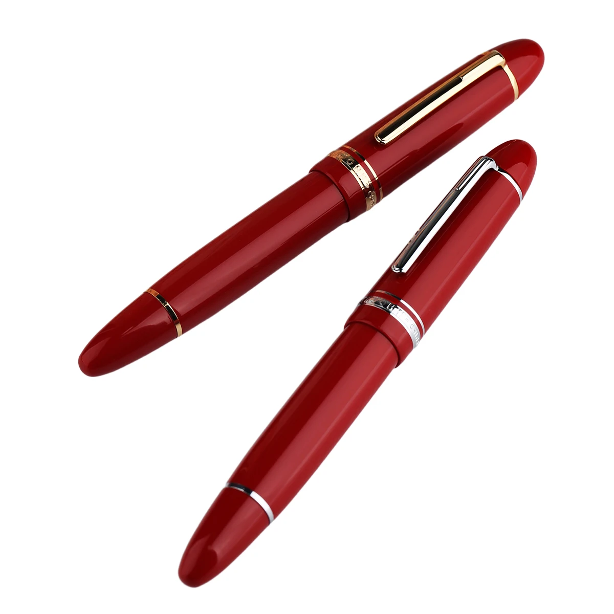 

Huge MAJOHN P141 Large Resin Piston Fountain Pen NO.8 F Nib Silver Gold Clip Large Black Resin Capacity Ink Luxury Writing Pen