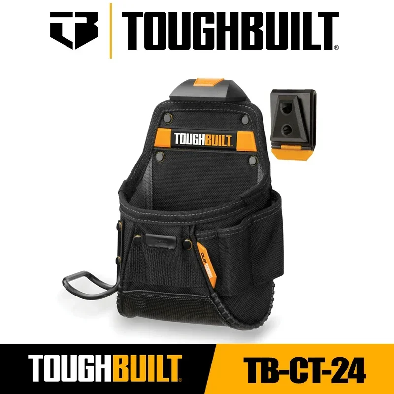 TOUGHBUILT TB-CT-24 Project Pouch Hammer Loop Tools Packaging Tool Bag