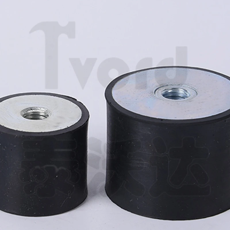 M3 M4 M5 M6 M8 M10 M12 M16 M20Double Female Thread Rubber Shock Absorber Anti Vibration Absorber Tool