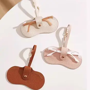 手提眼鏡包 軟皮太陽眼鏡袋 超薄時尚眼鏡盒 眼鏡收納包 旅行太陽眼鏡袋 12 最佳銷售 眼鏡罩 - №1