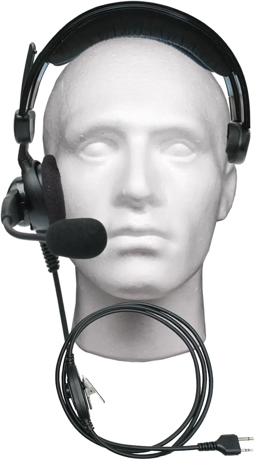 

Overhead Headsets Headphones with VOX-PTT Boom Mic for Midland gxt1000vp4 gxt1050vp4 gxt1050 avph4 lxt500vp3