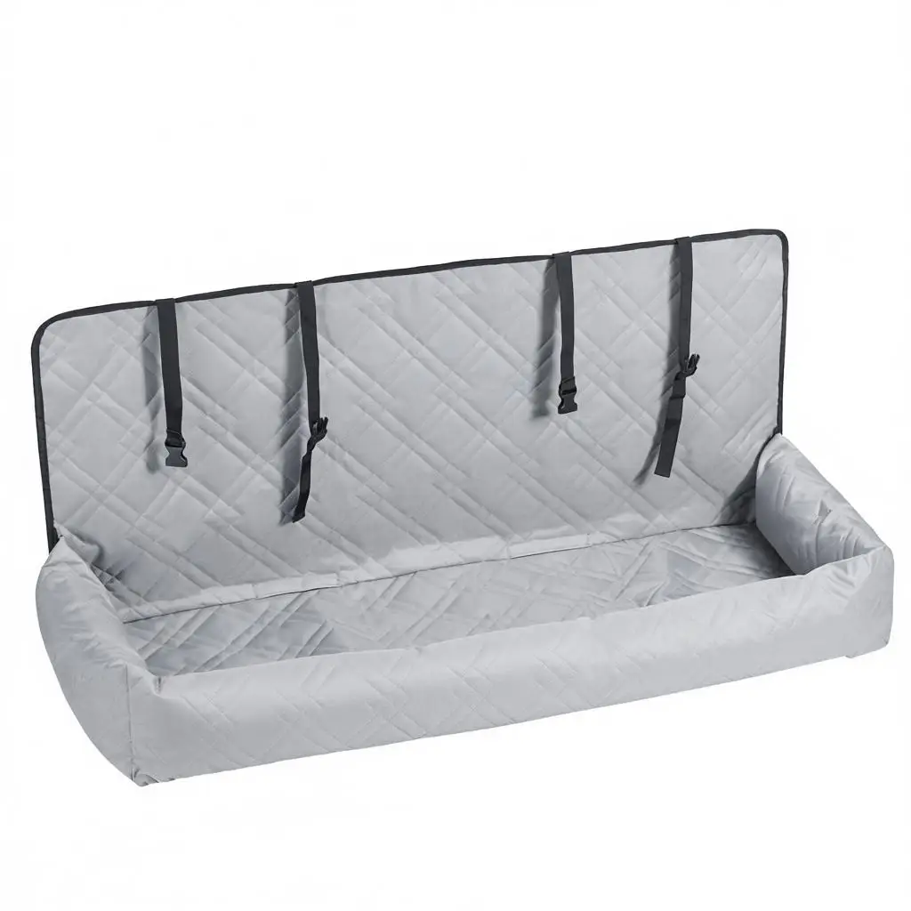 

Автомобильное кресло для собак, водонепроницаемое сиденье-бустер для автомобиля, автокресло для питомцев с креплением на ремень безопасности, наполнитель из ПП-хлопка, автомобильная кровать для собак