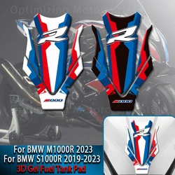 For BMW S1000R S1000 R M1000R M1000 R 2019-2023 2020 2021 2022 Fuel Tank Sticker 3D Gel Decal Fuel Tank Protector