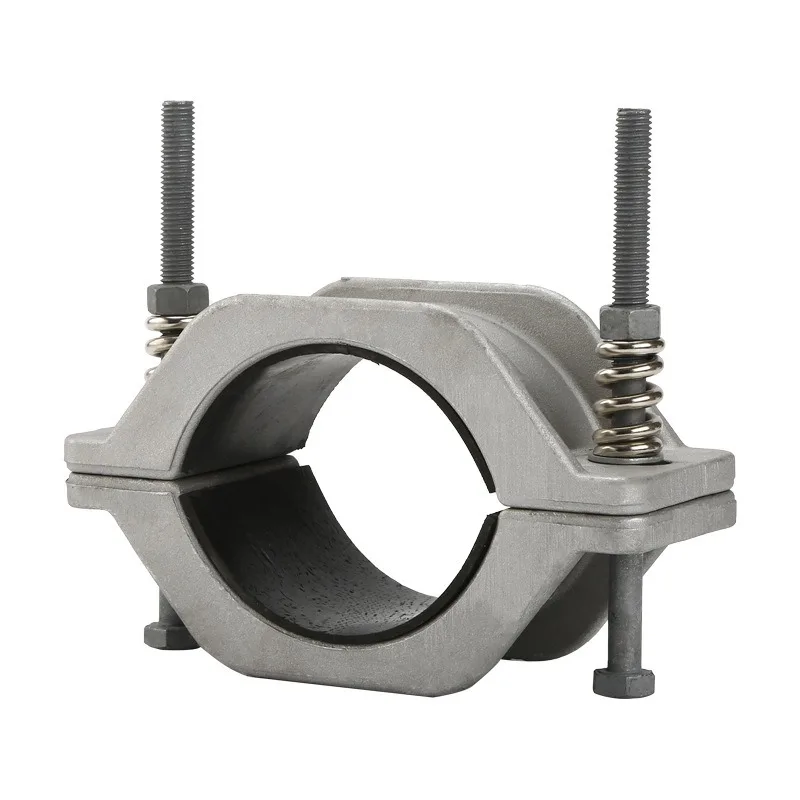 For Aluminum Alloy High Voltage Cable Fixing Clip Single Core Winding Anti-magnetic Cable Clip