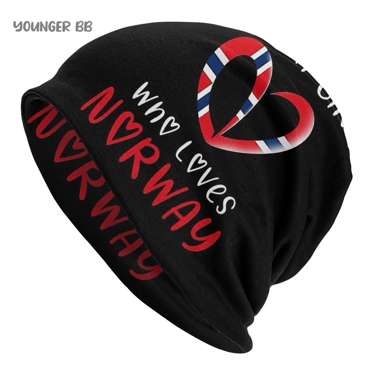 Bonnet Hats Norway Flag Men Women's Knitting Hat What Norway Loves Winter Warm Cap Beanies Thermal Elastic Caps