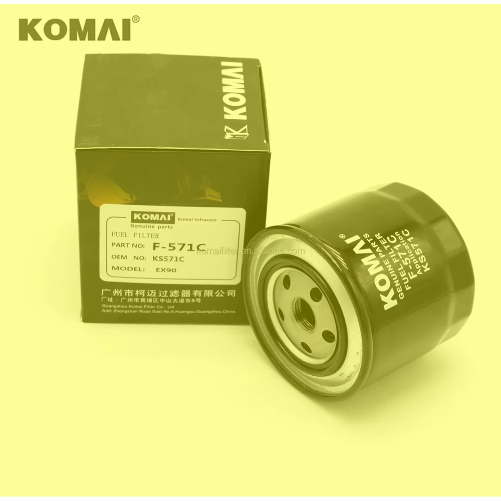 

KOMAI Factory Fuel Filter 4183854 4206130 76546959 76590665 BF7666 For EX150 SK100-1