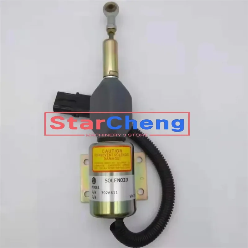 

Higher Quality for Shot Off Fuel Solenoid SA-4257-12 Diesel Engine Stop Solenoid 3926411 Excavator Engine Accessories