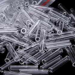 200pcs/lot 6*30mm 6*50mm 7*30mm 7*50mm Mini Glass Test Tube Small Ductule Lab Canaliculus Fermentation Tube