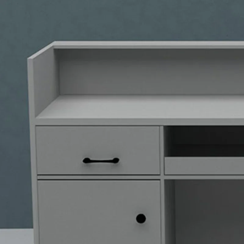 北欧のオリジナリティ レセプションデスク シンプルさ デザイナー ビューティーサロン レセプションデスク 衣料品店 家具 レセプションデスク HBRD