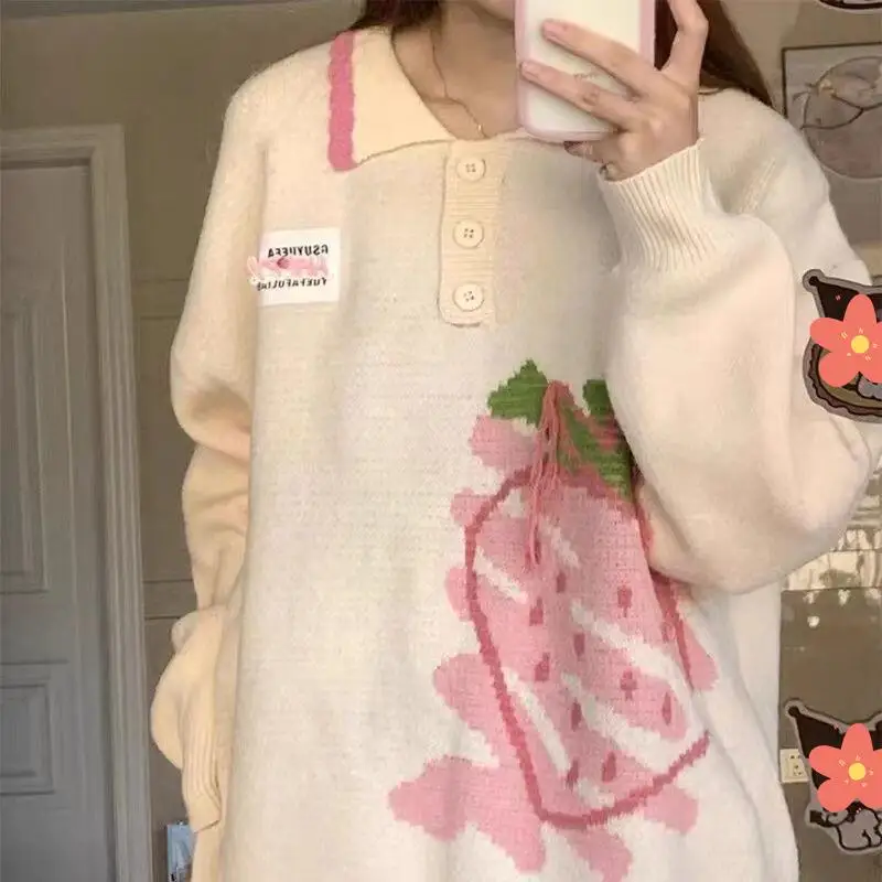 

Свитер, трикотаж, женский воротник, приталенный кардиган, трикотаж, женский повседневный ленивый стиль, мягкий стиль, весенне-осенняя мода