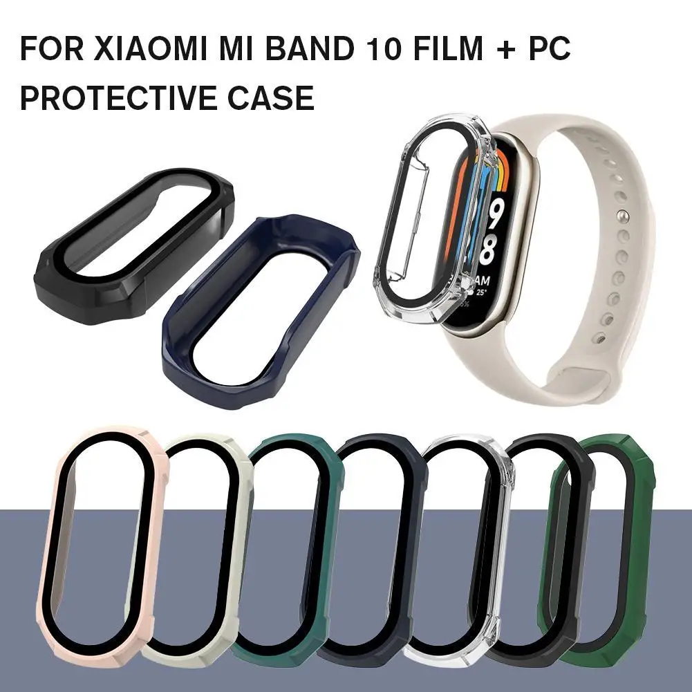 

Мягкий силиконовый чехол из ТПУ для Xiaomi Mi Band 10, защитная рамка для экрана Smartwatch, бампер для Xiaomi Mi Band 9 Mi Band 8, чехол