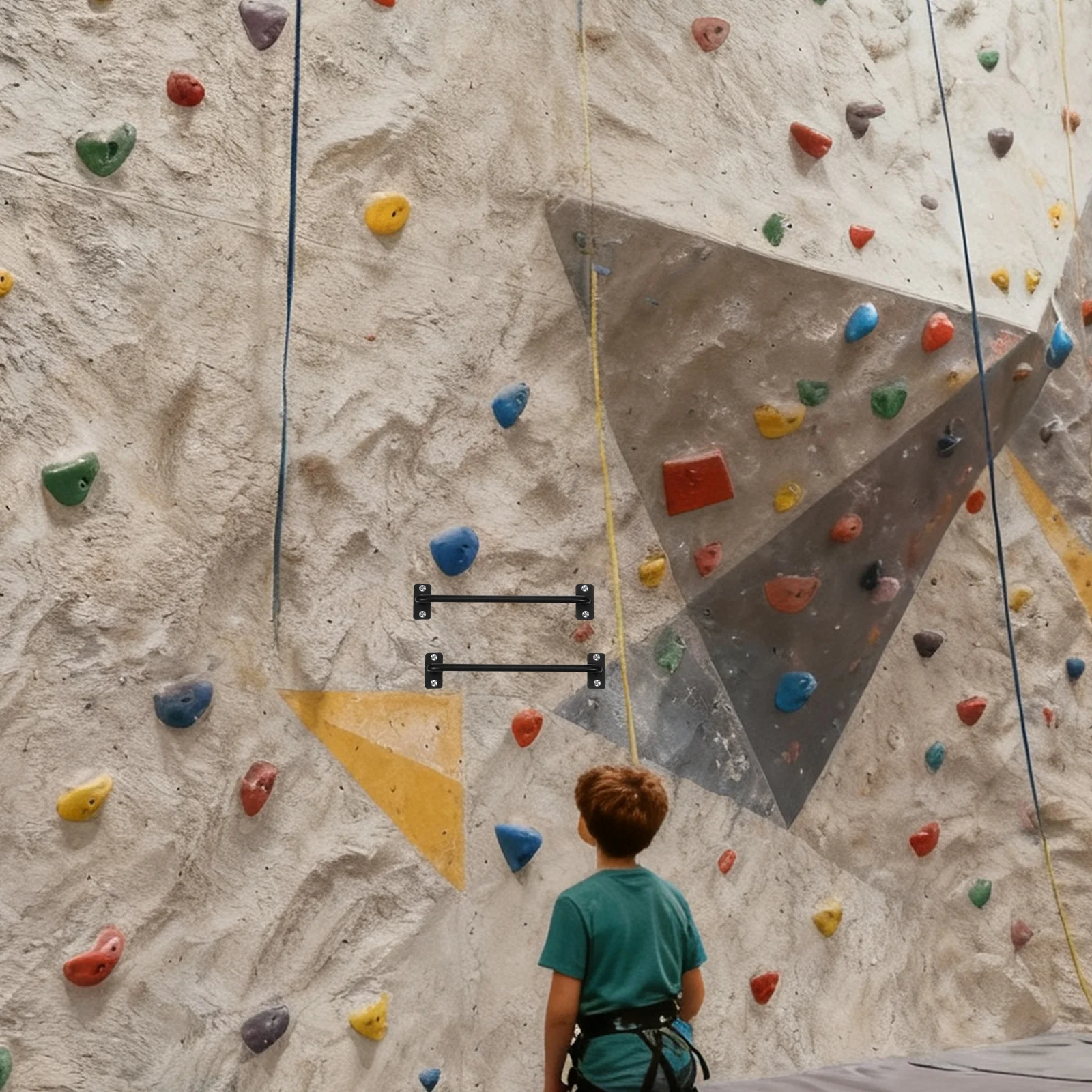 

2 шт., ручки для скалолазания для игровой площадки, сверхмощные металлические ручки для пальцев для детей, уличный игровой набор, настенная рама для скалолазания, аксессуары, безопасность