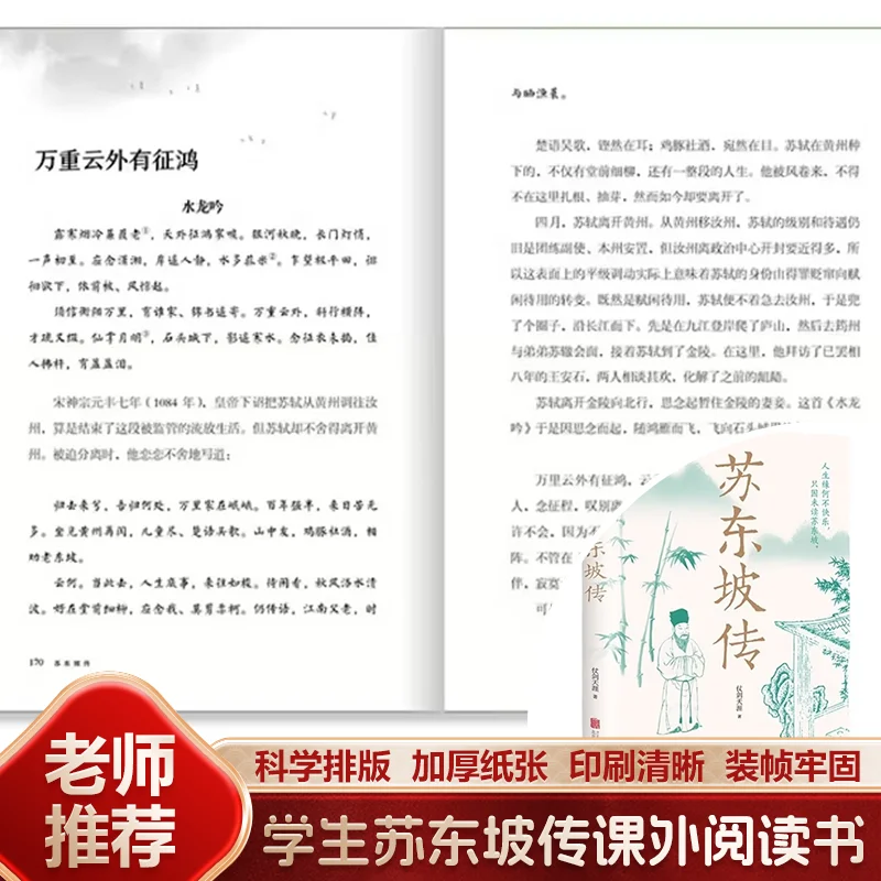 Su Dongpo Biography: A Lifetime in Misty Rain, Life Story of Su Shi, Historical Celebrity Biography