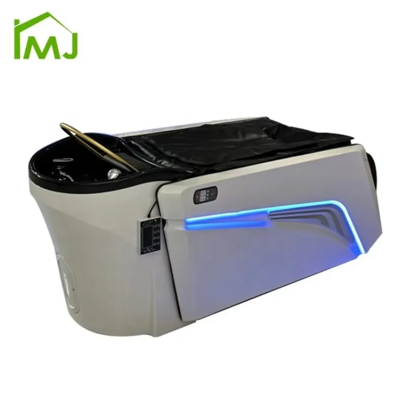 2026 Modern Hair Salon Furniture Reclining Thai Massage Electric Shampoo Head Spa Bed