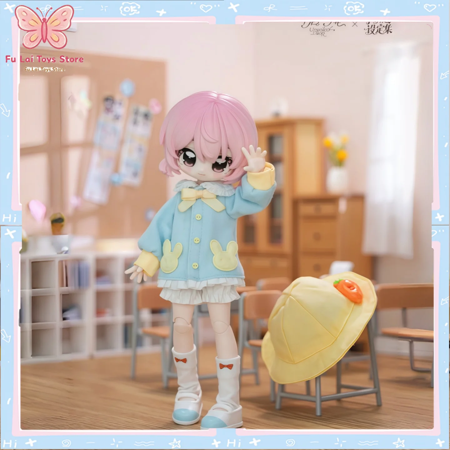 

Official Little Key Setting Collection 12-Minute BJD Articulated Movable Joint Action Figure Doll Blind Box Trendy Gift In Stock