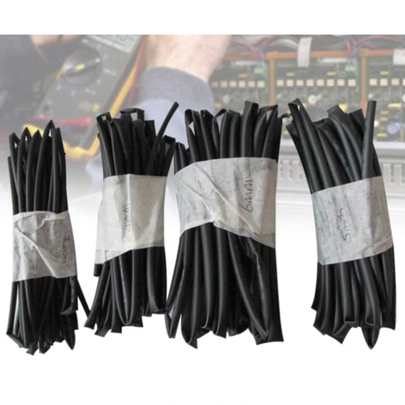 8Pcs Heat Shrink Tubing 3-4-5-6MM 4 X 1