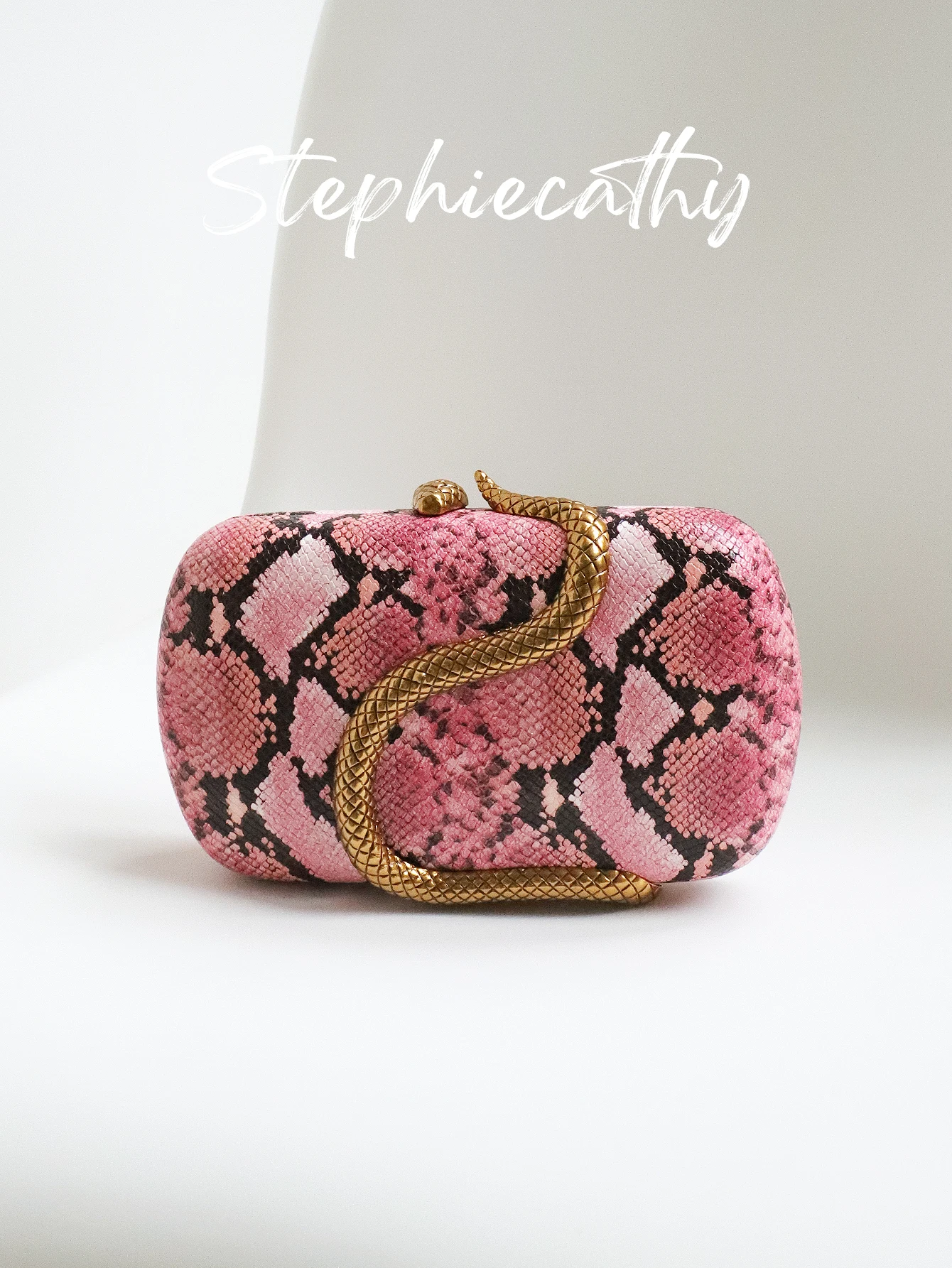 

SC женский гламурный роскошный змеиный принт из искусственной кожи клатч вечерняя сумка с длинной цепочкой змеиная фурнитура украшение универсальная сумка