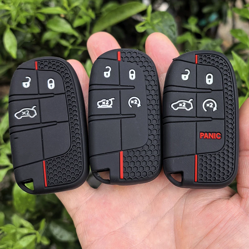 Key Case For Jeep Cherokee Compass S Renegade Grand Commander For Dodge Journey Challenger Jcuv Charger For Chrysler 300C Cover