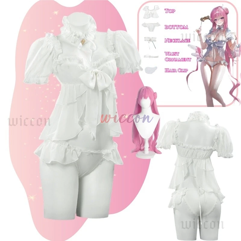 

NIKKE Dorothy Бикини Косплей Костюм Шорты Парик Хэллоуин Карнавальный Костюм Для Женщин