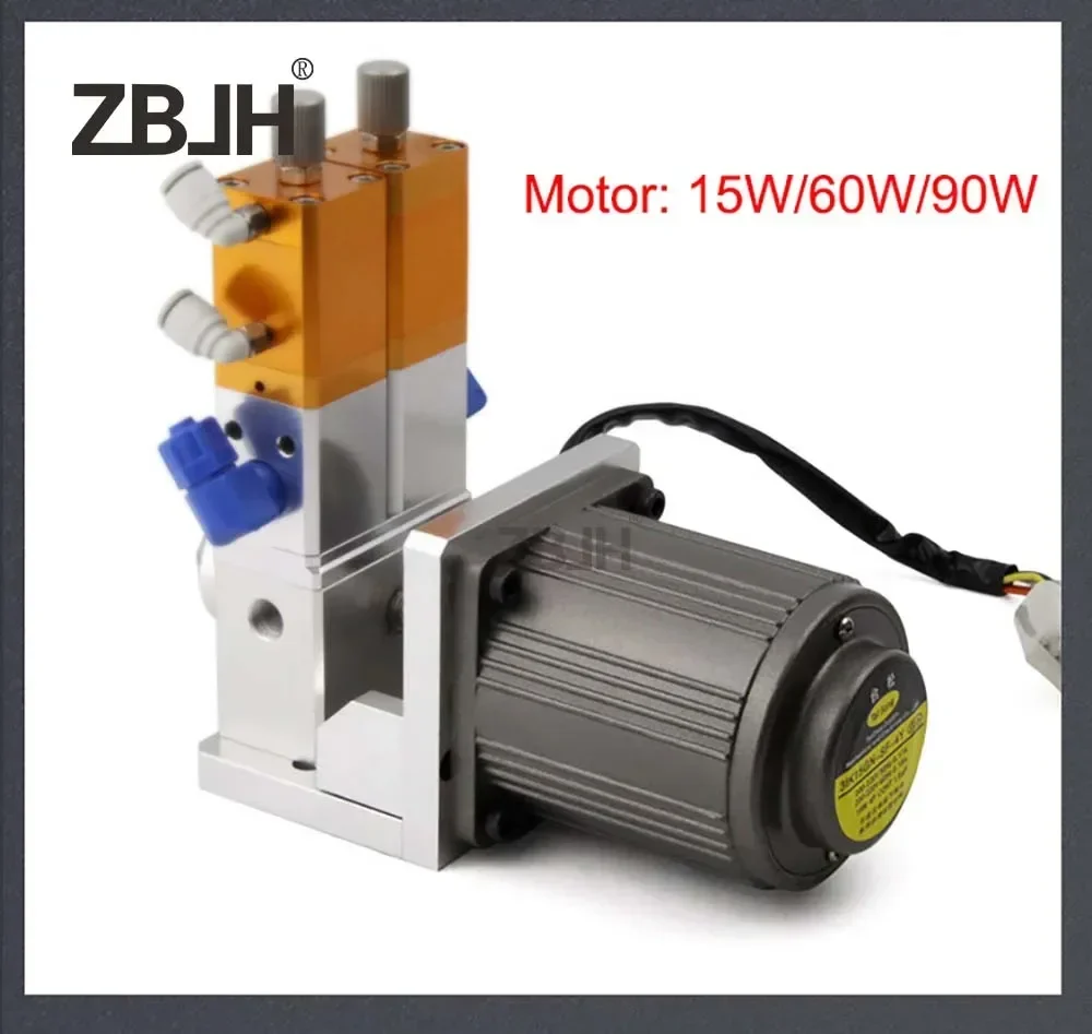 Motor mixing double-liquid AB glue dispensing valve
