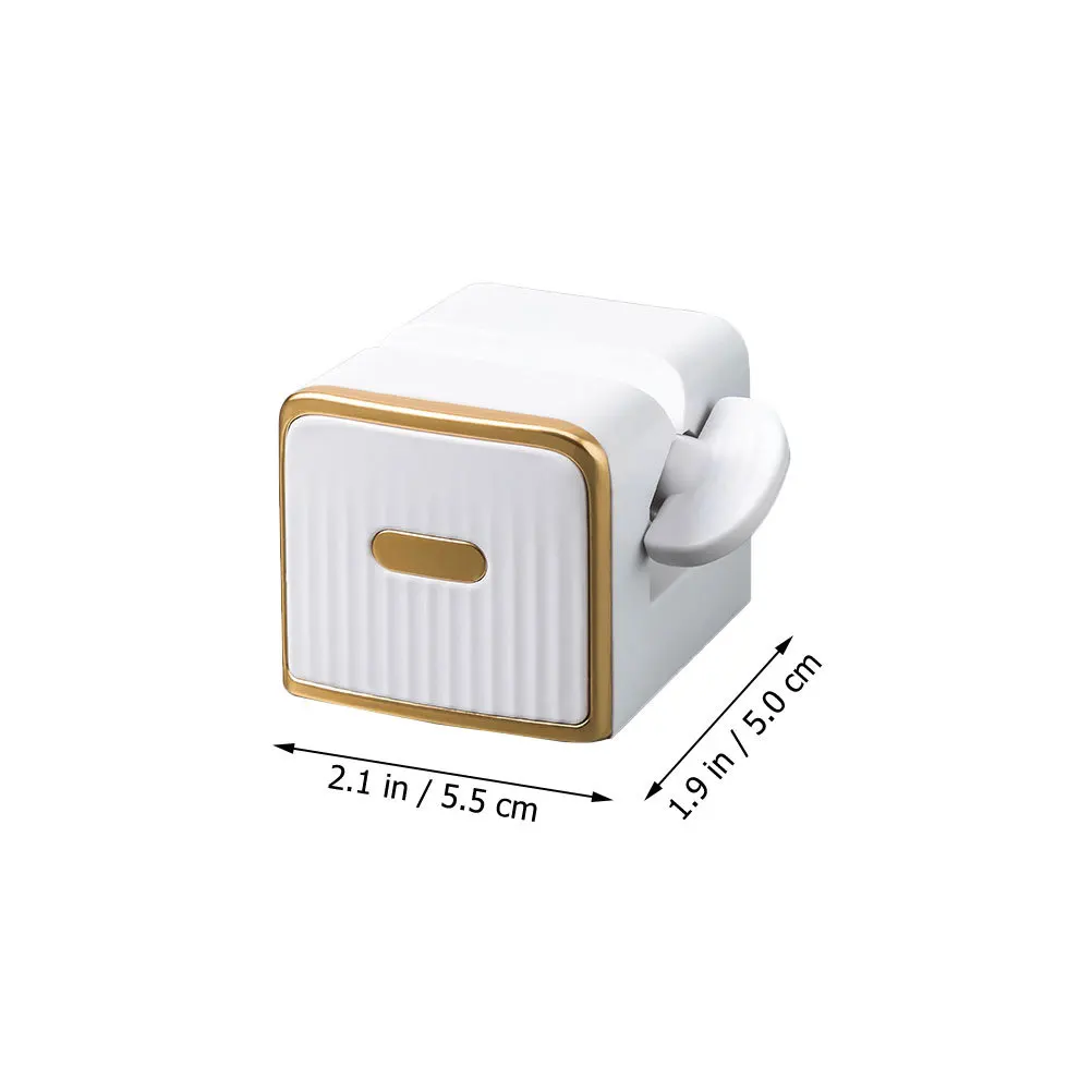 

2Pcs Plastic Manual Toothpaste Tube Squeezers Durable Rolling Toothpaste Extruder Tool Suitable for Face Cream Hand Cream