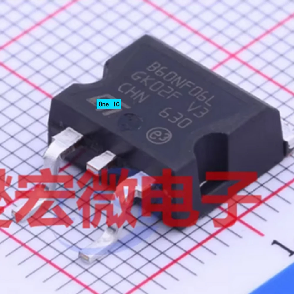 

100% Original STB60NF06LT4 TO-263-3 LQFP Brand New Genuine Ic