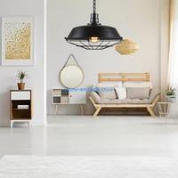 Y3NA Vintage Pendant Lamp Lampshade Light Industrial Retro Iron Hanging Ceiling Lamps E27 chandelier lampshade for
