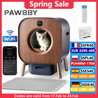 PAWBBY P1 Ultra Smart Automatic Litter Box Self-cleaning litter box,TÜV certification,App control, Extra Large for Multiple Cats