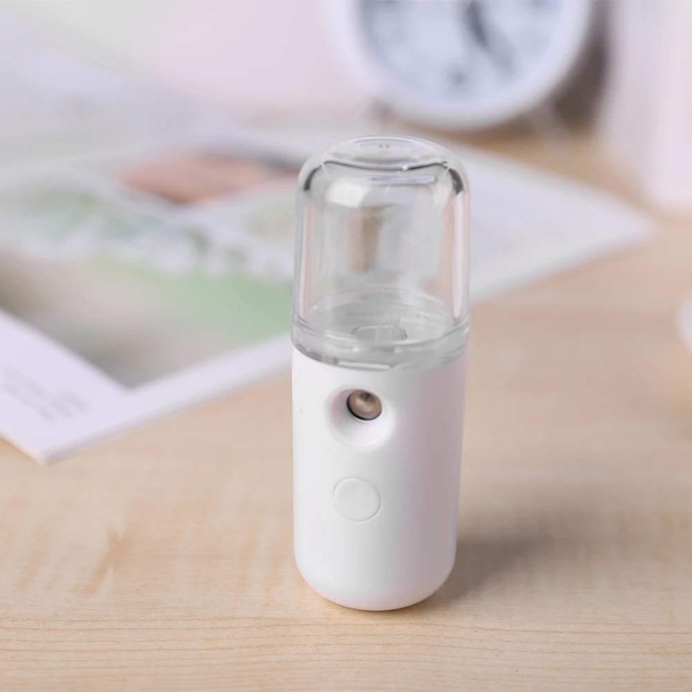 ميني نانو مستر 30 مللي خزان المياه البصرية كول ميست جهاز البخار للوجه جهاز تجميل صغير مفيد بخاخ ترطيب للعناية بالبشرة ماكياج