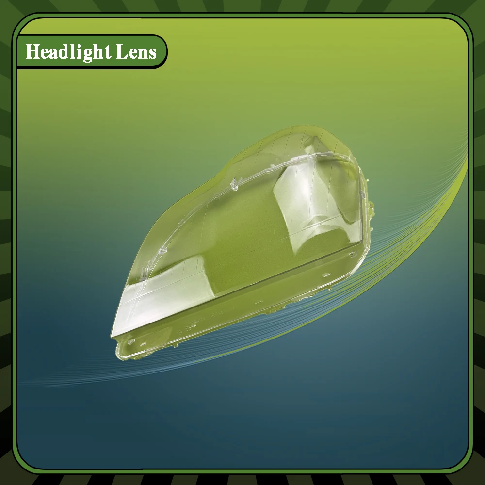 Car Front Headlight Lens Cover Clear Headlamp Cover Glass Shell Lampshade For Mercedes-Benz GL-Class X164 GL350 GL450 2006-2011