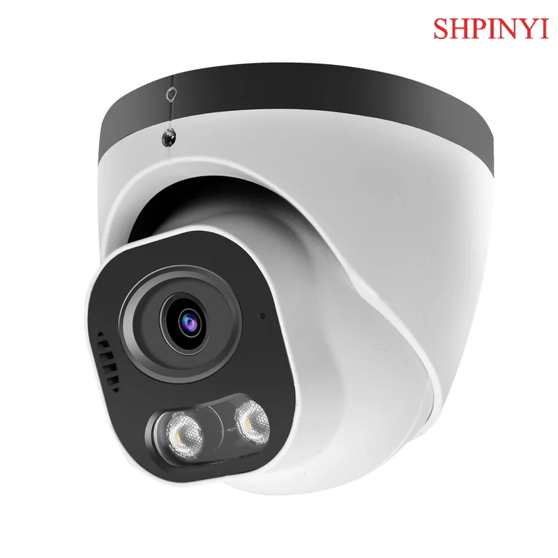 

OEM ODM 8MP PoE IP купольная сетевая камера видеонаблюдения двусторонняя аудио полноцветная 4K-совместимая DH HIK купольная камера с металлическим корпусом