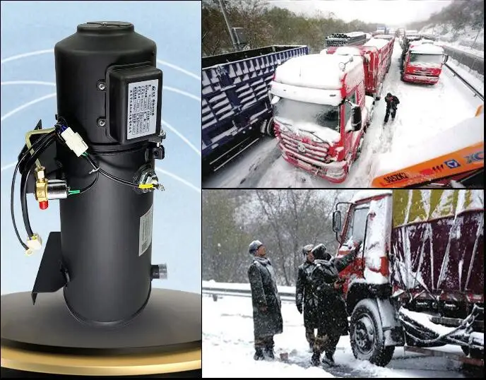 Hot Selling 10KW Car Heater 12V 24V Diesel Engine Preheater for Freight Trucks, Agricultural Vehicles Water Heating, Tem