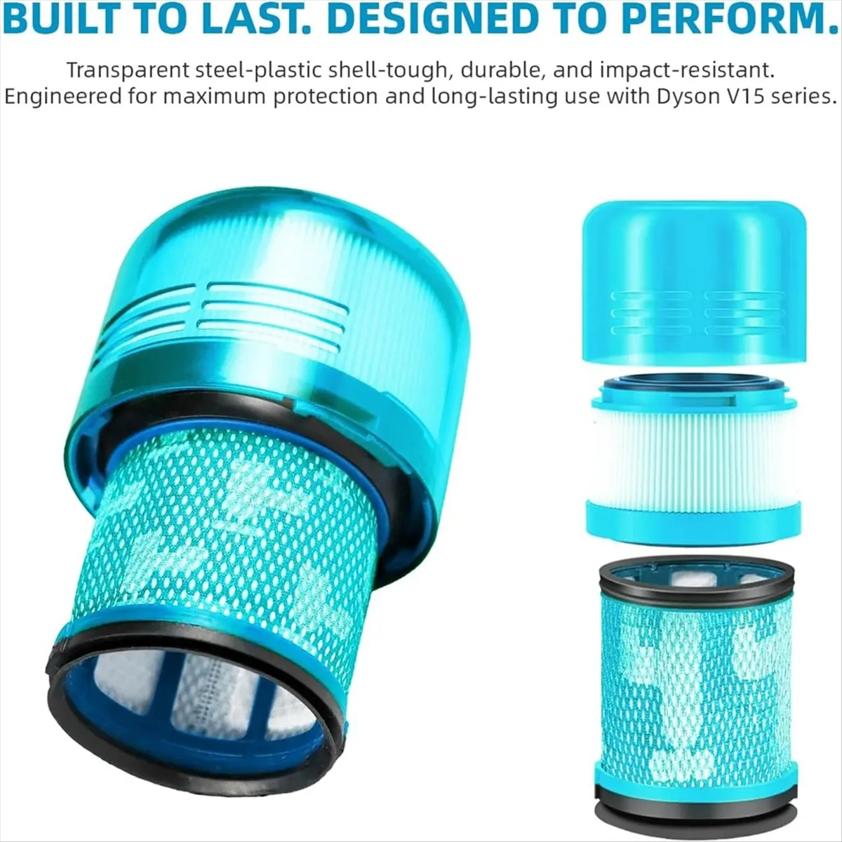 

[T33C] Для фильтра V15, сменные фильтры премиум-класса из 4 штук для обнаружения V15, фильтр абсолютного обнаружения, номер детали 970013-02