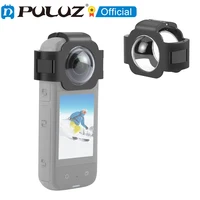 PULUZ para Insta360 X3 cubierta protectora de lente para Insta360 X4 accesorios de cámaras de acción panorámica