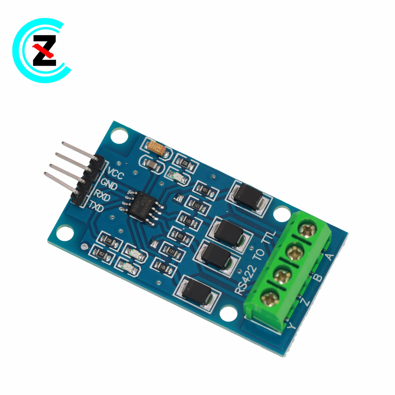 RS422 Interconversion TTL bidirectional signal module full duplex 422 to MCU MAX490 to TTL