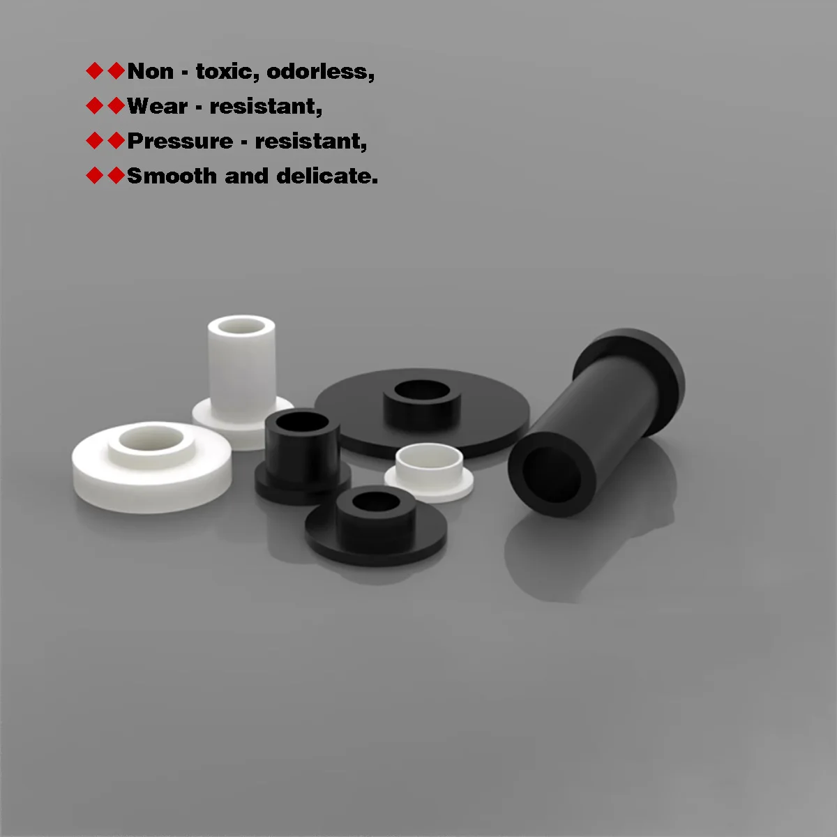 T-shaped Step Washer/t-Shaped Nylon Washer Plastic Concave Convex Screw Shaft Sleeve Insulation Particle M6M8