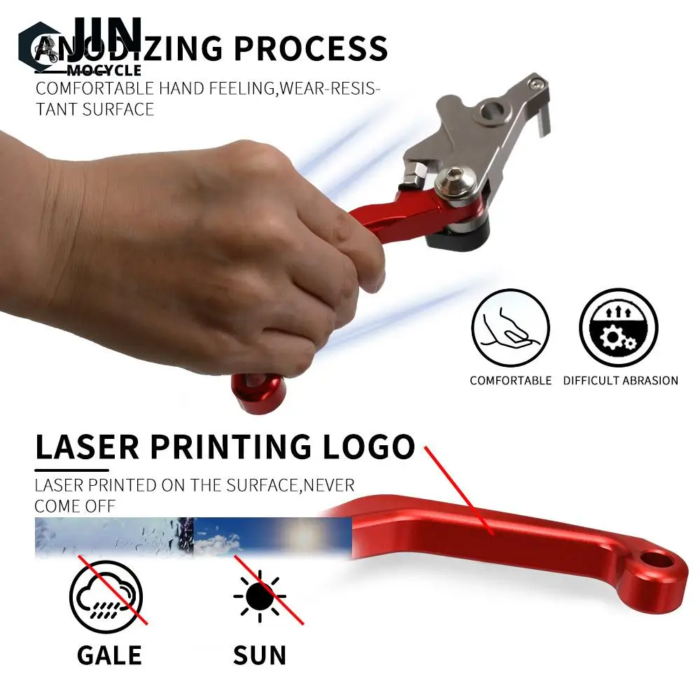 Palancas de embrague de freno para motocicleta, pivote de aluminio CNC para Motocross, 85 YZ, YAMAHA YZ85, 2015, 2016, 2017, 2018, 2019, 2020