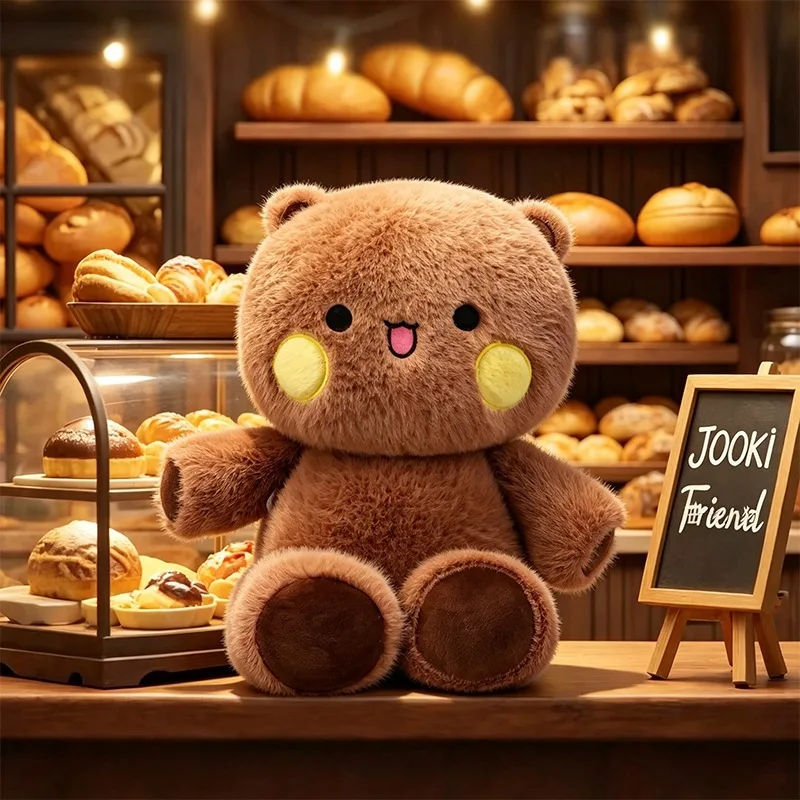 New Kawaii Yier Bubu Plush Doll Soft Stuffed Panda Bear Toy Cute Anime Figure Plushie for Birthday Gift Home Decoration