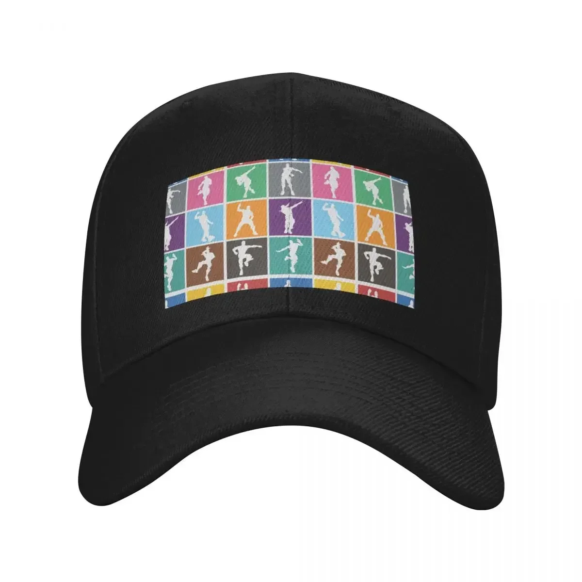 Battle Royale Victory Dance Rainbow Lattice Funny Baseball Cap Gentleman Hat Hood Luxury Hat Hat Men Female Men's